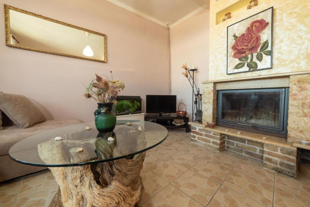 Apartmán Menecrates Rustic Ágios Matthaíos Exteriér fotografie